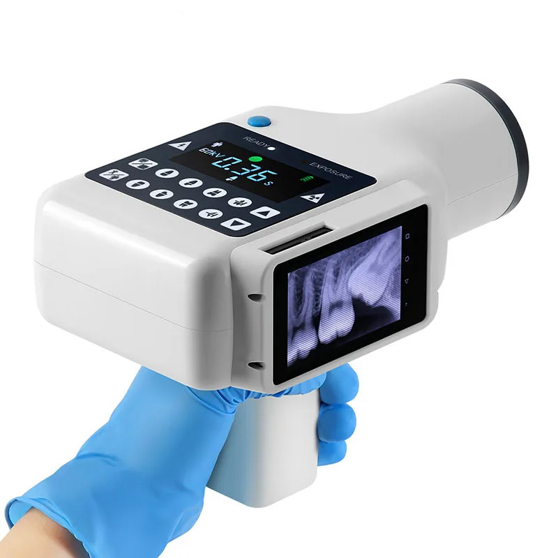 Dental Portable X-Ray Machine Built-in Screen X-Ray Unit with Dental Digital X-ray Sensor